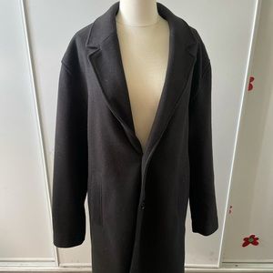 Zara Black Stretch Coat